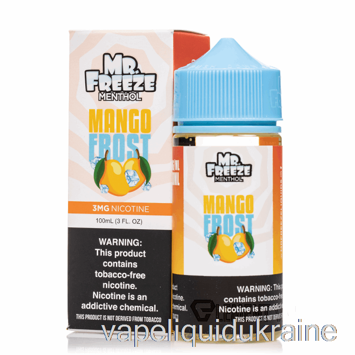 Vape Liquid Ukraine Mango Frost - Mr Freeze - 100mL 6mg